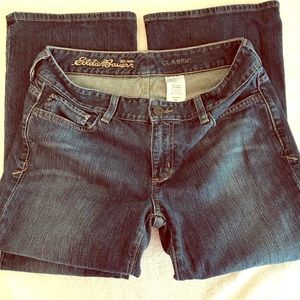 Eddie Bauer Classic Jeans, Size 8